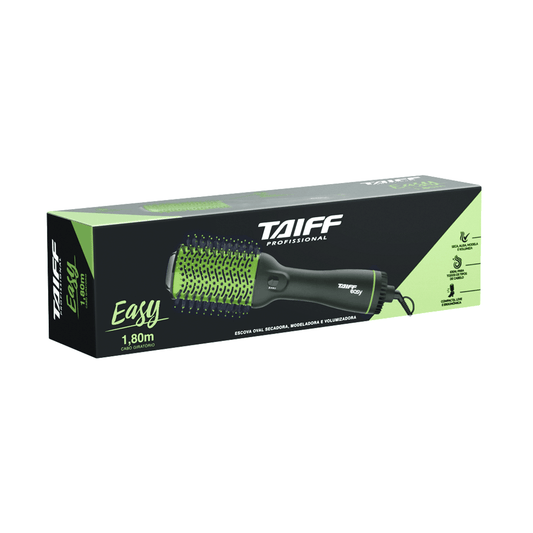 Escova Secadora Taiff Oval Easy 1200W Verde