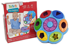 Flor Didática com Formas Geometricas - Tateti
