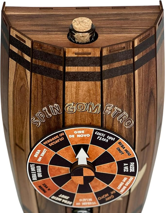 Pingômetro Roleta com Torneira 1L - Grife de Boteco