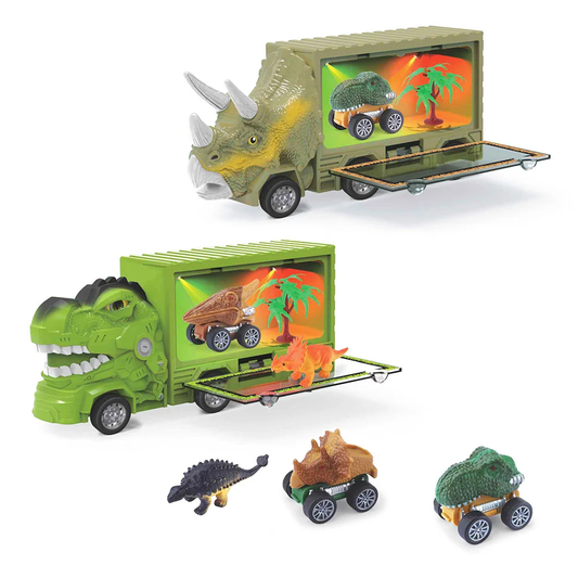 Carrinho Dino Truck com Fricção - Braskit