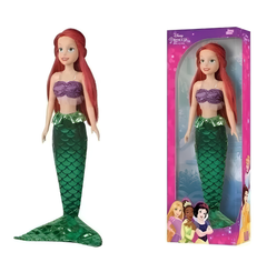 Boneca Ariel Disney Princesas Baby Brink - NovaBrink