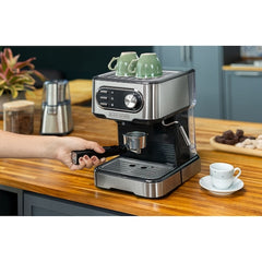 Cafeteira Espresso Multifunções Gourmand Gris 127V - Black & Decker