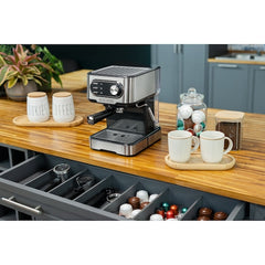 Cafeteira Espresso Multifunções Gourmand Gris 127V - Black & Decker