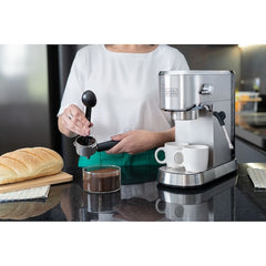 Cafeteira Espresso Automática Multifunções Gourmand Gris 127V - Black & Decker