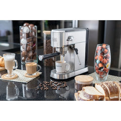 Cafeteira Espresso Automática Multifunções Gourmand Gris 127V - Black & Decker