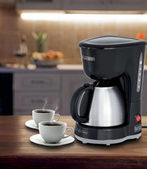 Cafeteira Elétrica com Jarra Inox 127V - Black & Decker
