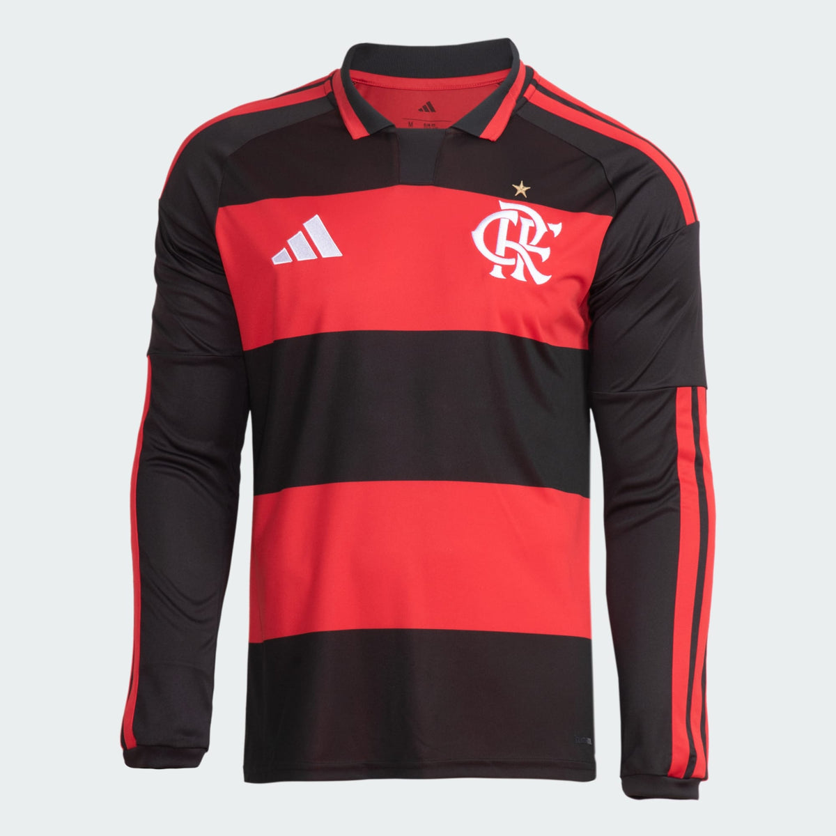 Camisa I CR Flamengo 2026 Manga Longa - Adidas