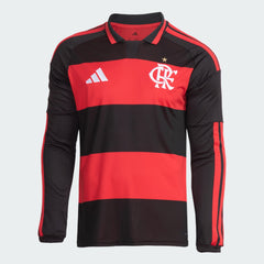Camisa I CR Flamengo 2026 Manga Longa - Adidas