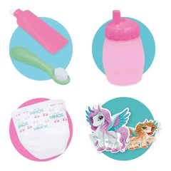 Boneca Unicórnio Baby's Collection - Super Toys