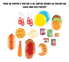 Food Delivery Comida de Brinquedo - Braskit