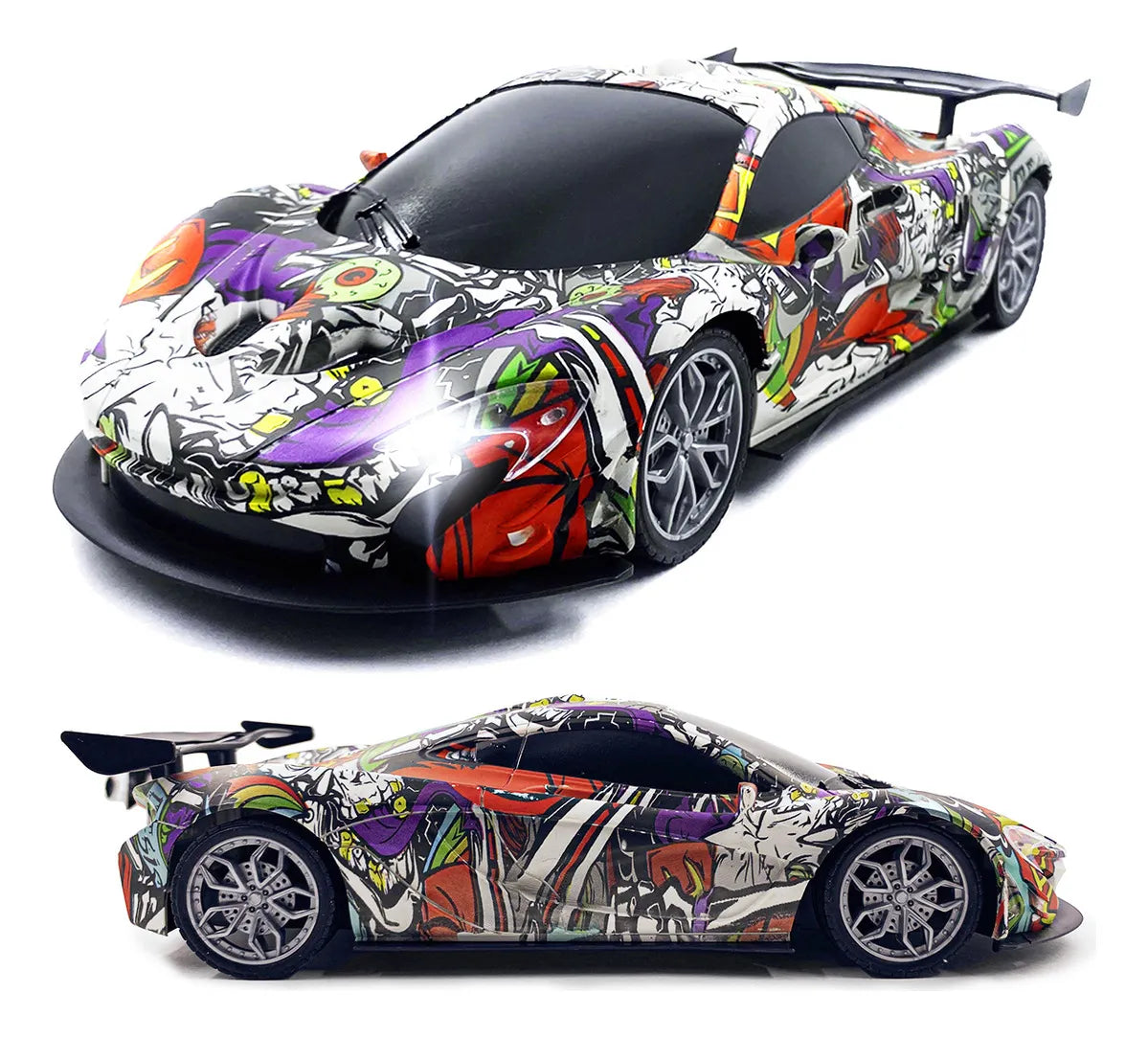 Carrinho de Corrida com Controle Remoto - Futuro Brasil