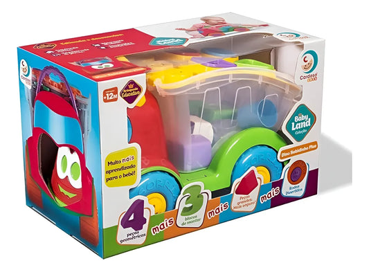 Carrinho Dino Sabidinho Educativo - Cardoso