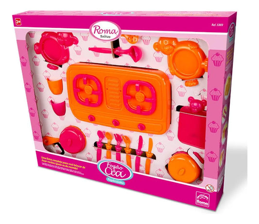 Fogãozinho e Untesilios de Brinquedo - Roma