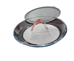 Assadeira de Vidro Oval com Tampa - Wincy