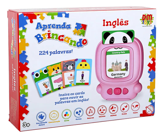 Aprenda Brincando em Inglês 224 Palavras - Dm Brasil