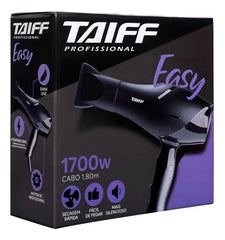 Secador de Cabelos Easy Preto 1700W - Taiff