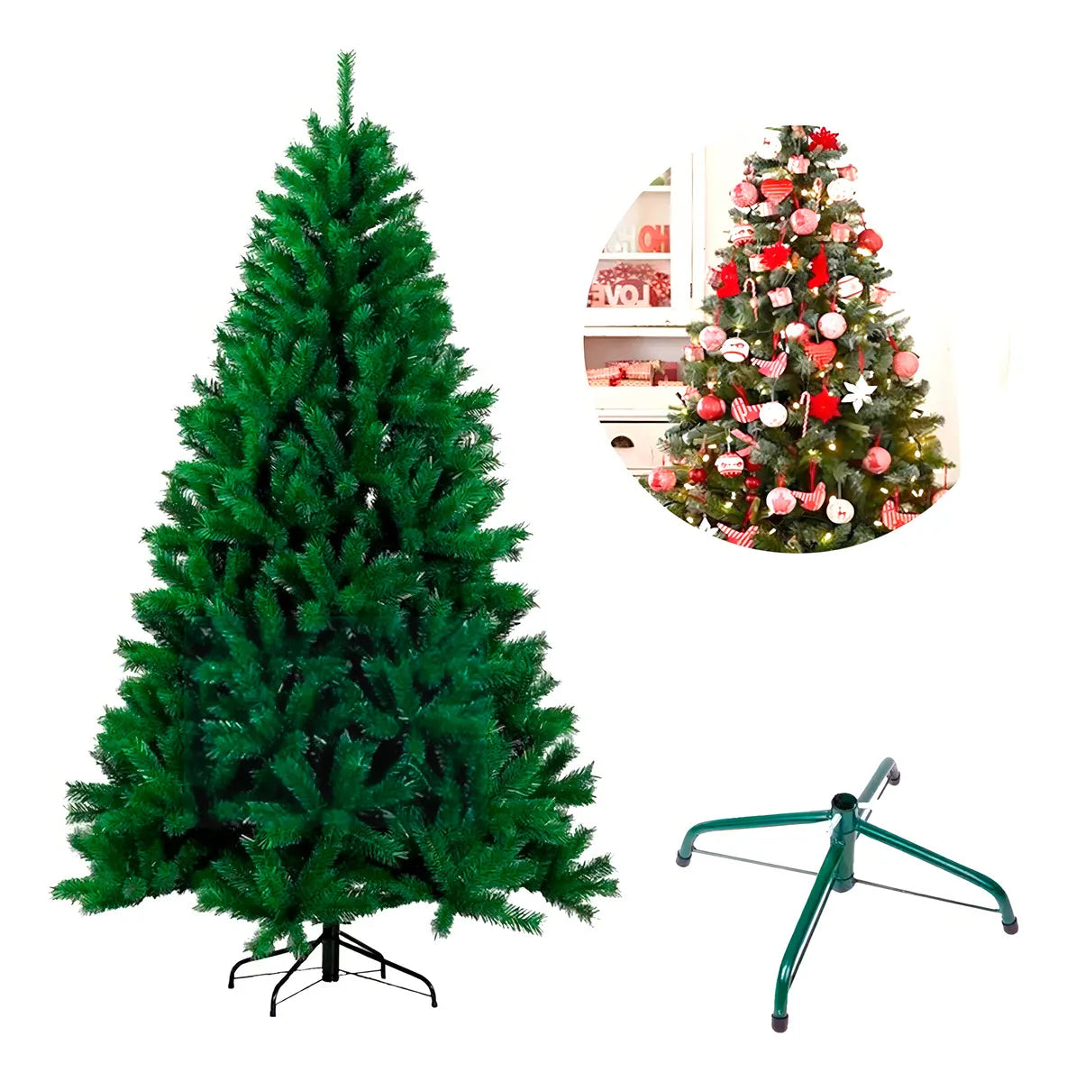 Arvore de Natal Luxour 2,10M 800 Galhos - Bela Flor