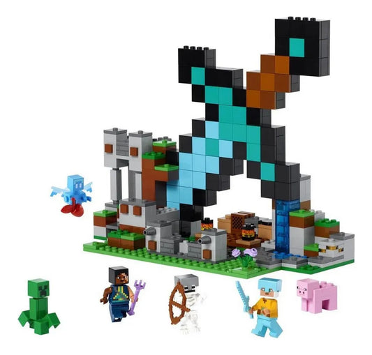 Posto Avançado da Espada Minecraft - Lego