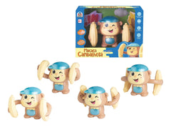 Brinquedo Macaco Cambalhota - Braskit