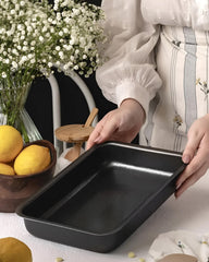 Assadeira de Alumínio Grafite 28x26cm - Panelux