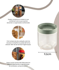Pote Organizador Conecta 600ml - Uz