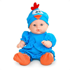 Boneca Bebe Mini Galinha Pintadinha - Roma