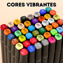 Kit Canetinhas Touch Coloridas 36 Peças
