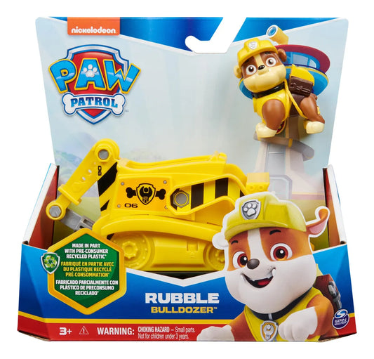 Rubble e Trator Escavadeira Patrulha Canina - Sunny