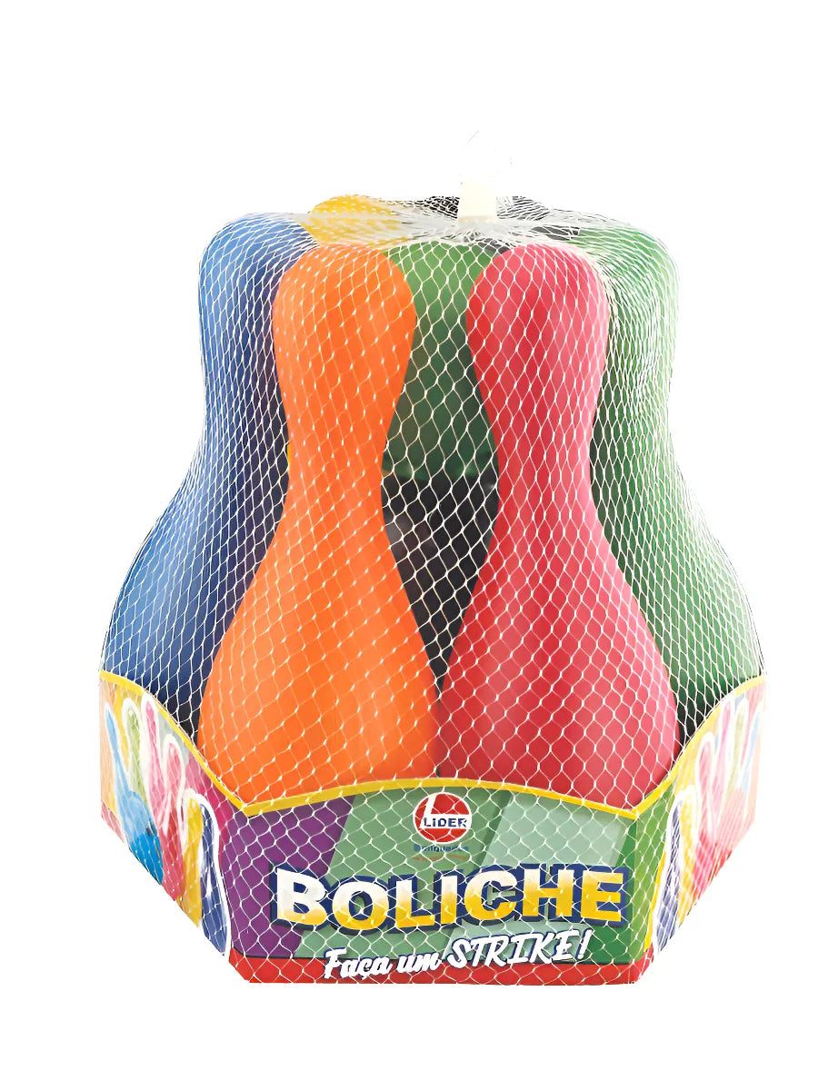 Jogo de Boliche Colorido Infantil - Lider