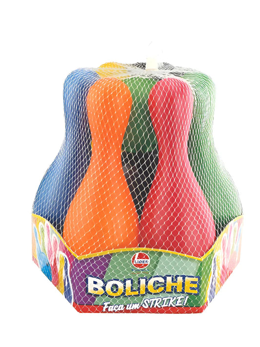 Jogo de Boliche Colorido Infantil - Lider