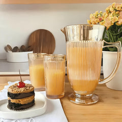 Jarra de Vidro Lila Âmbar 1L- Etilux