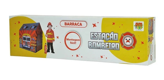 Barraca Infantil Estação do Bombeiro - DM Brasil