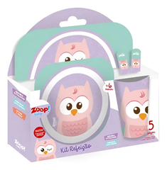 Kit Alimentação Infantil 5 Peças - ZOOP TOYS