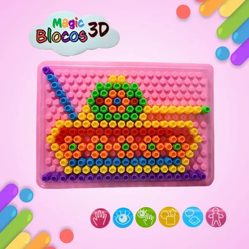 Magic Blocos 3D - Monish Imports
