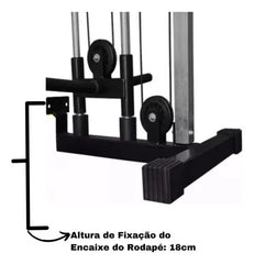 Monocross para Anilha Standard com Puxador S - UpLift