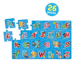 Quebra-Cabeça Educativo ABC Turma da Mônica - Toyster