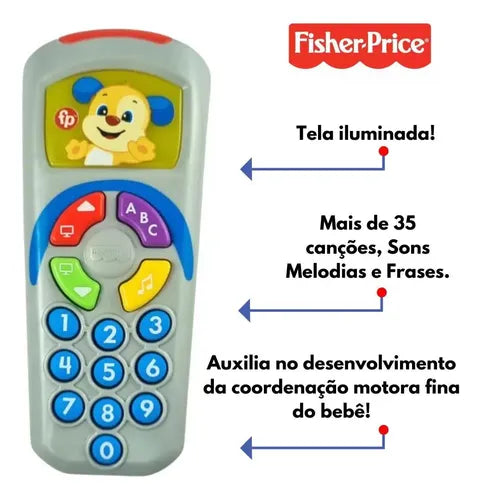 Controle Remoto Aprender e Brincar - Mattel