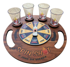 Jogo Roleta Spin Shot - Grife de Boteco