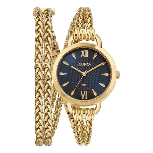 Relógio Chains EU2035YOT/4A Dourado Feminino - Euro