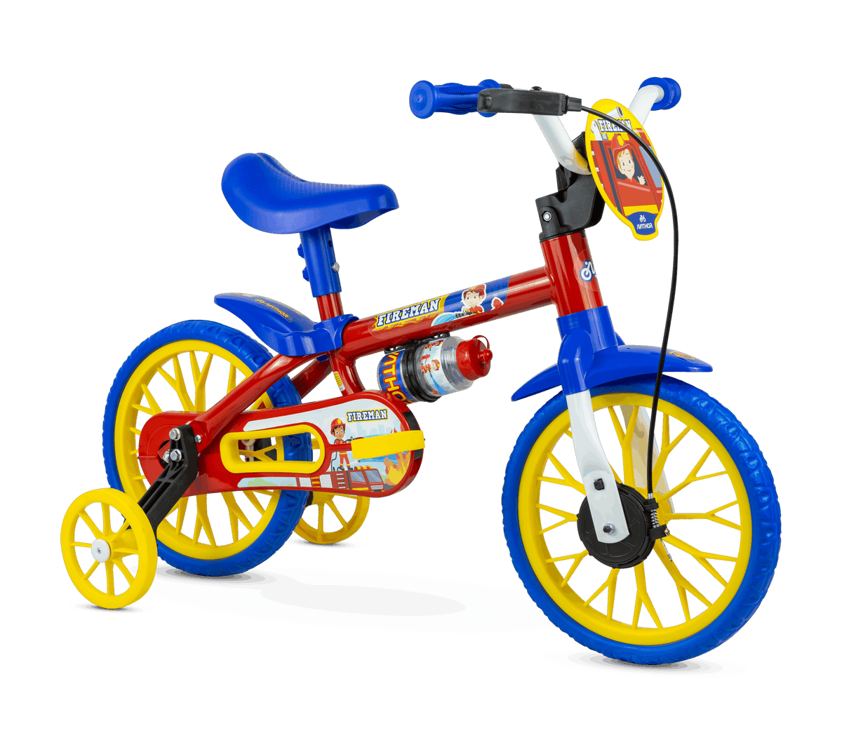 Bicicleta Infantil Aro 12 Fire Man 11 - Nathor