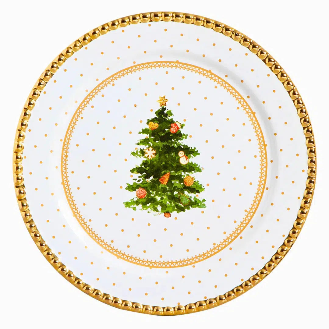 Porta Torta Christmas Cerâmica Toys - Scalla