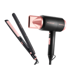 Kit Secador e Prancha Black Rose 1900W - Mondial