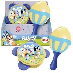 Brinquedo Maraca e Bandeiro Bluey - Elka