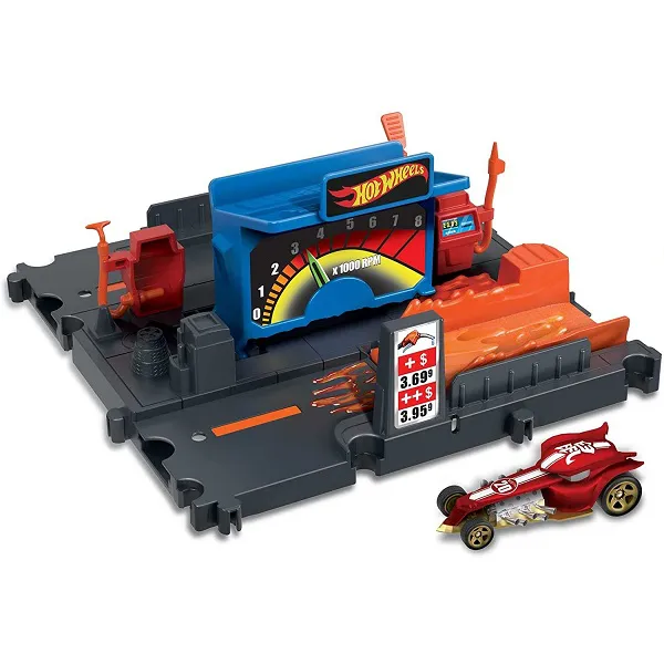 Pista Hot Wheels Posto de Gasolina - Mattel
