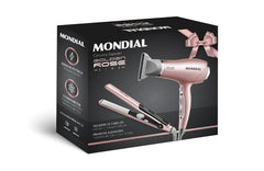 Kit Secador e Prancha Golden Rose 127V- Mondial