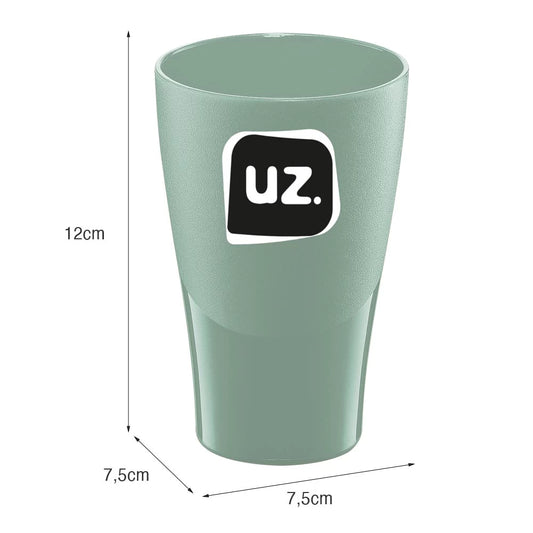 Copo Plástico Slim Verde Menta - Uz