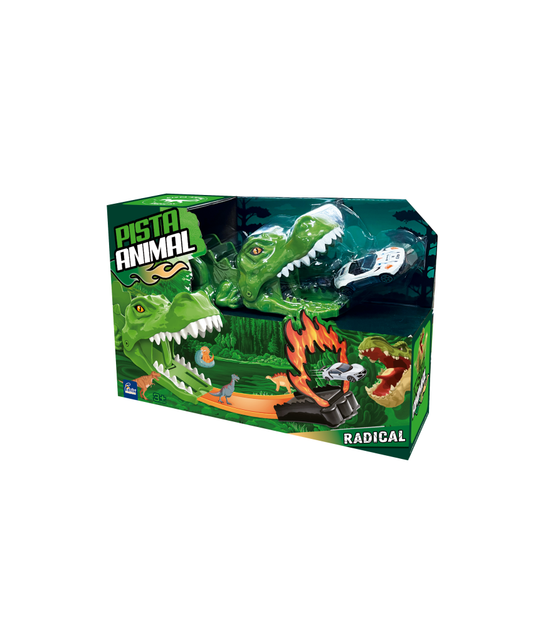Pista Animal com Lançador - Fenix
