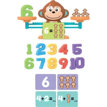 Educaplay Monkey Balance Brinquedo Educativo - Polibrinquedo