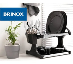 Escorredor com Laterais Brinox 16 Pratos - 2104211