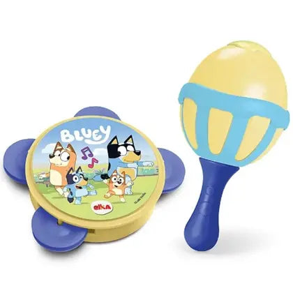 Brinquedo Maraca e Bandeiro Bluey - Elka